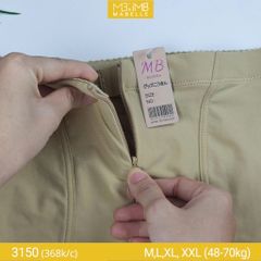 Quần gen bụng tàng hình có hạt massage MB 3150 quần gen hai lớp