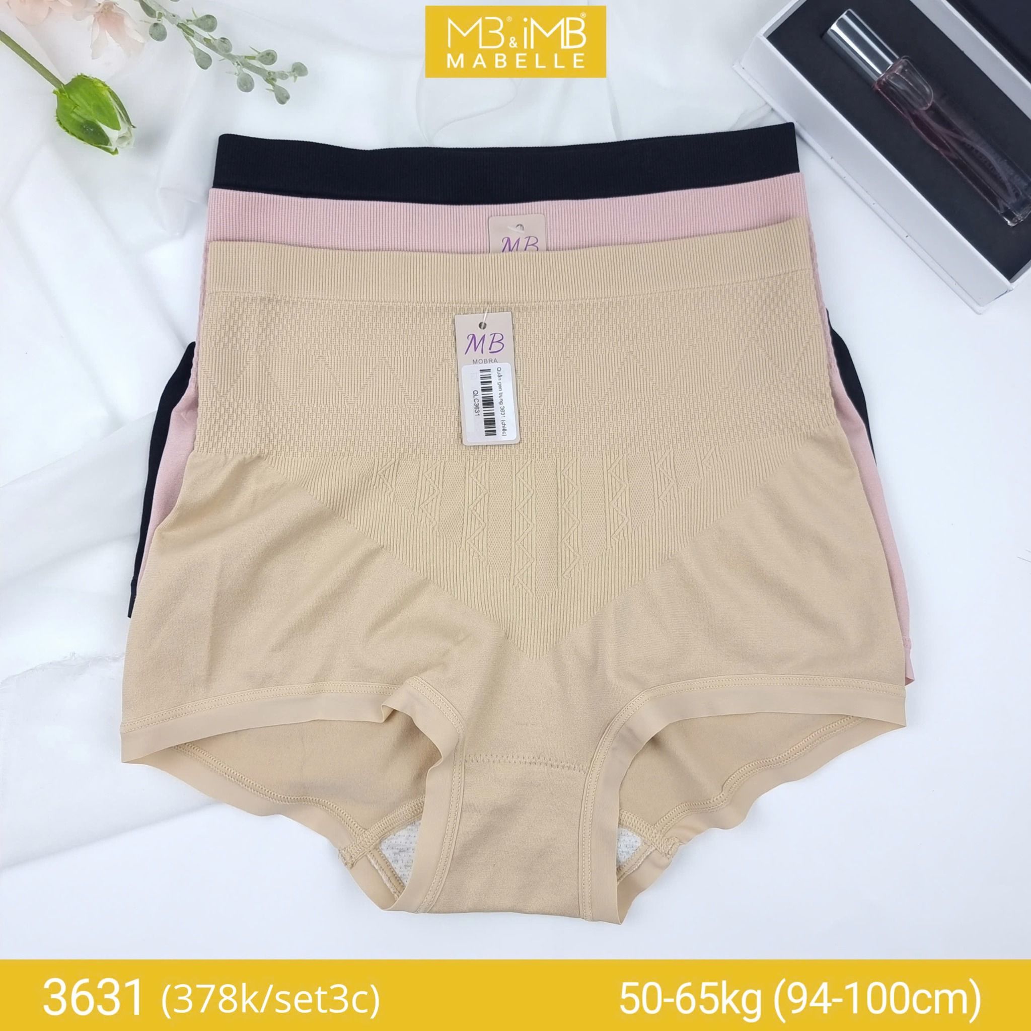 Gen bụng , gen nhẹ MB 3631 cạp cao