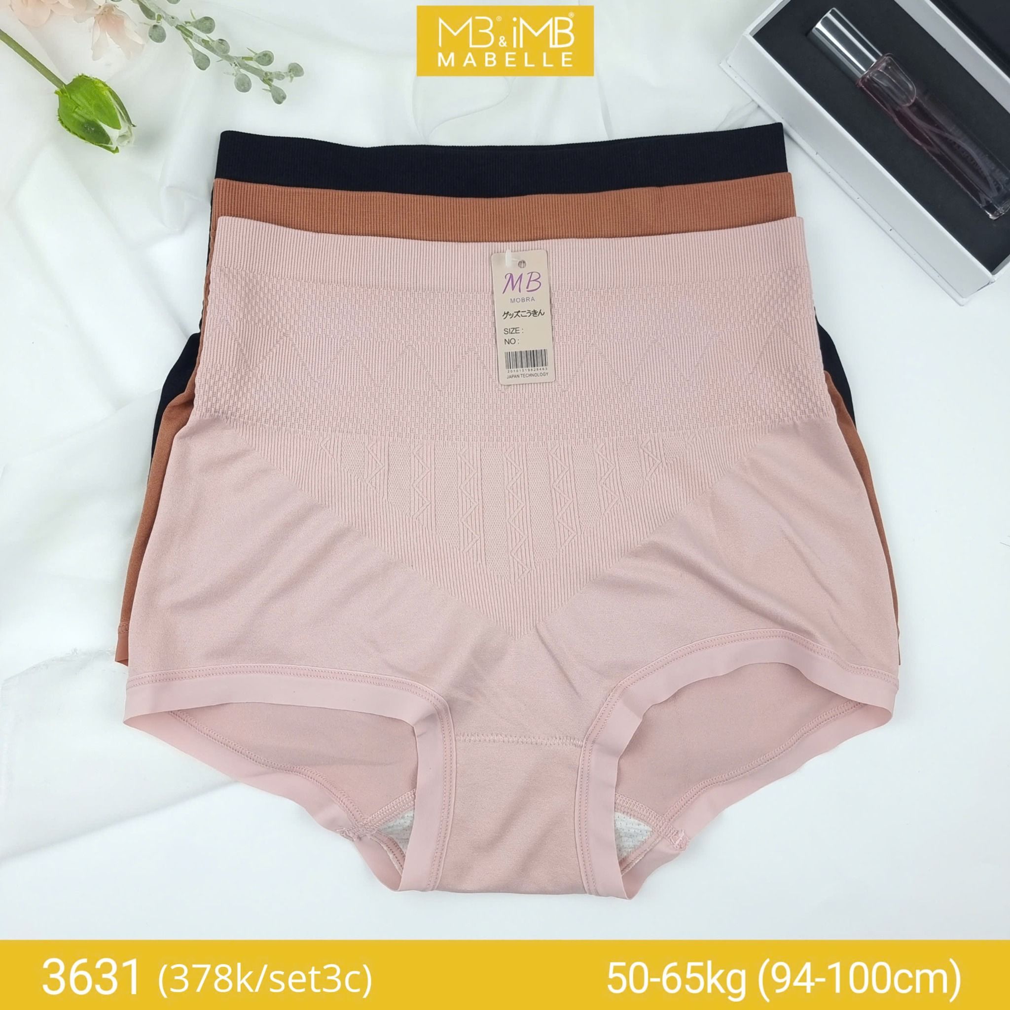 Gen bụng , gen nhẹ MB 3631 cạp cao