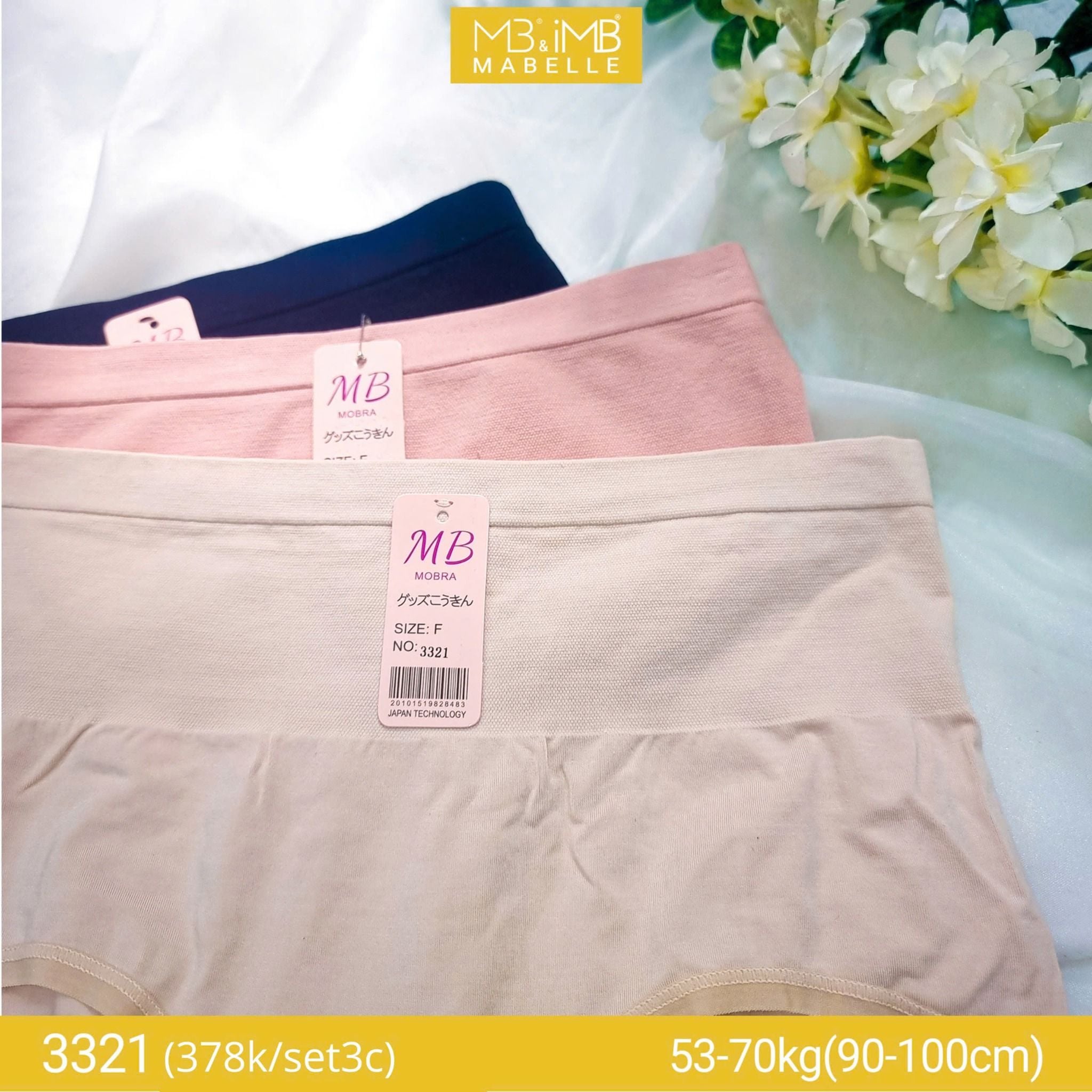 Gen bụng cạp cao MB 3321 - Vừa là quần lót cạp cao vừa là gen bụng dưới