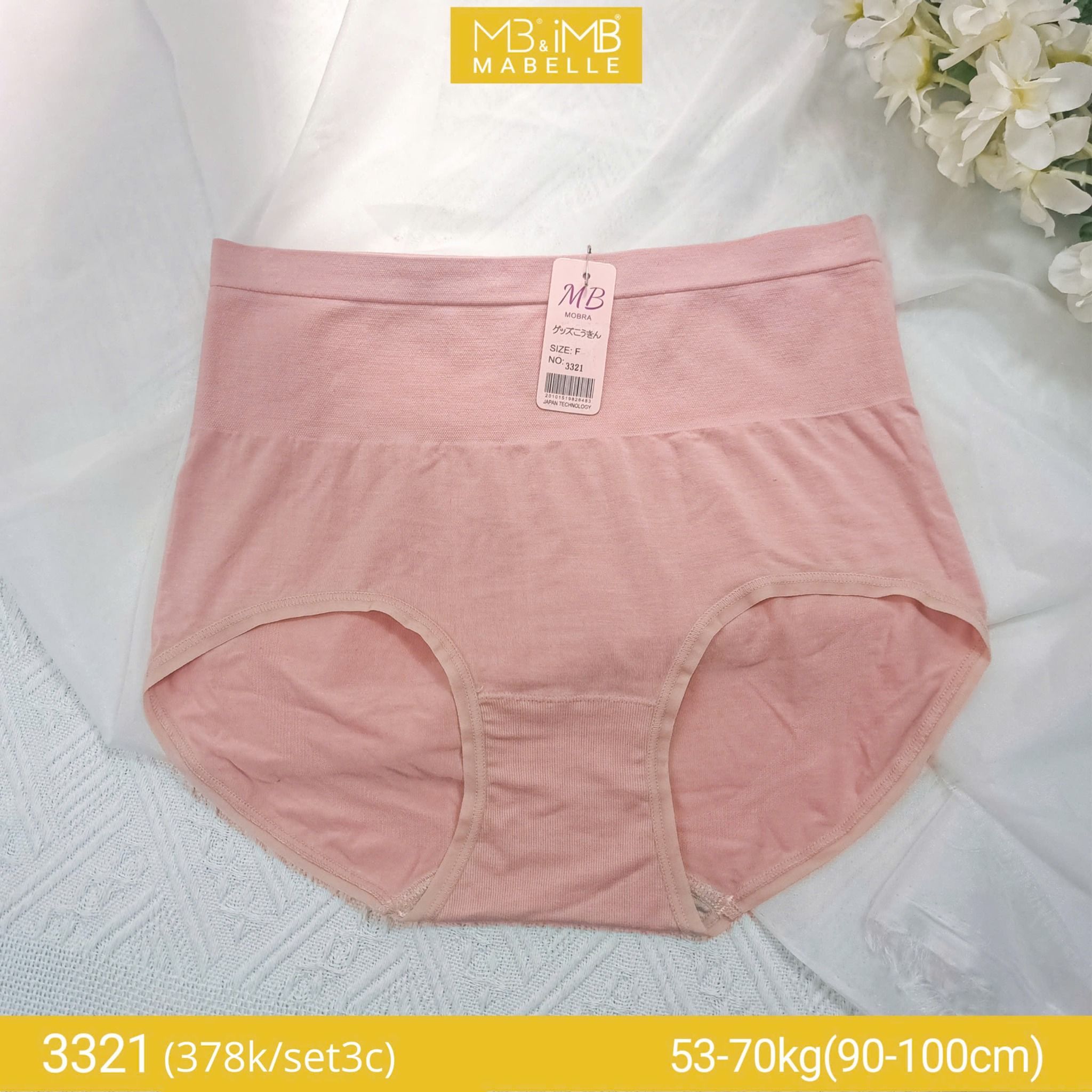 Gen bụng cạp cao MB 3321 - Vừa là quần lót cạp cao vừa là gen bụng dưới