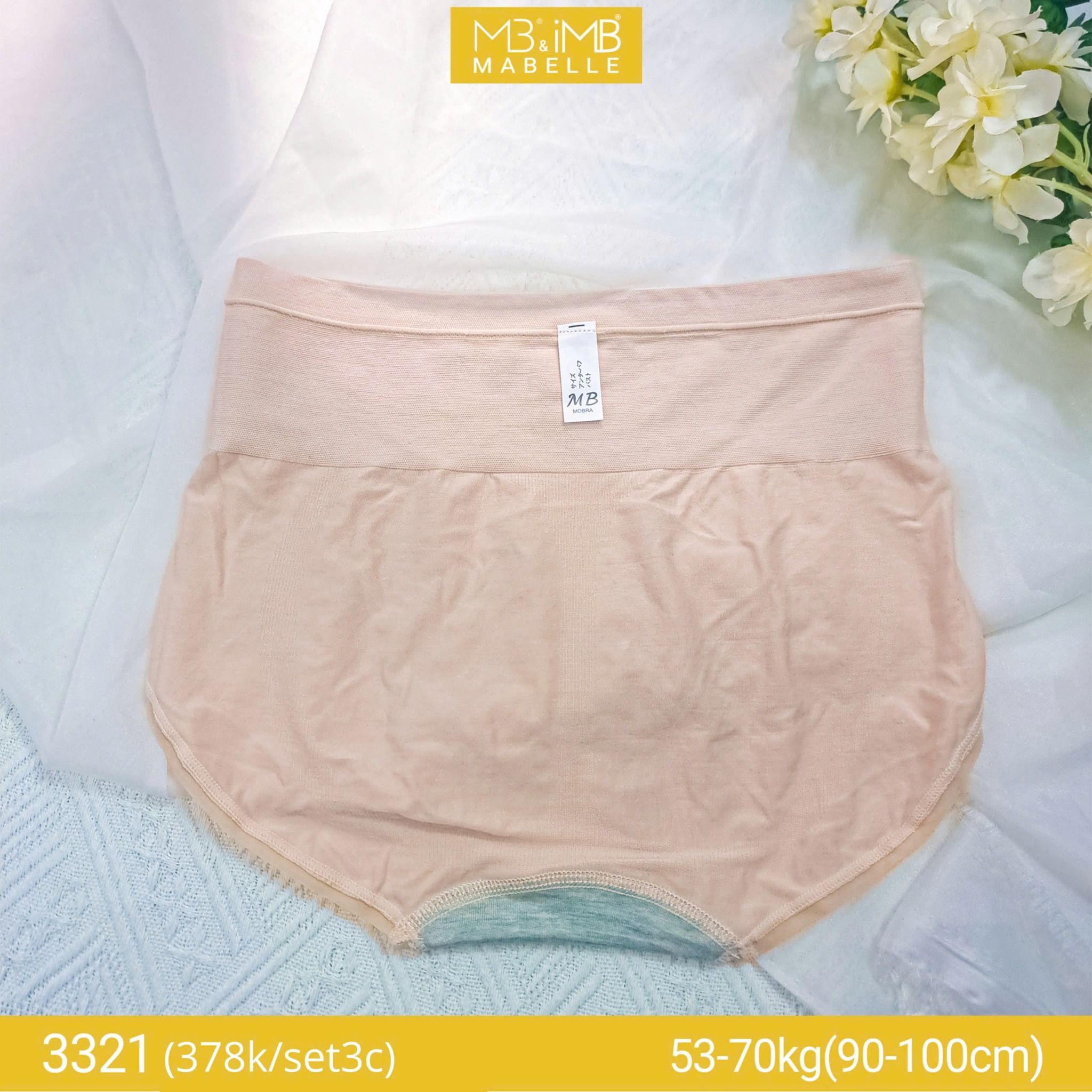 Gen bụng cạp cao MB 3321 - Vừa là quần lót cạp cao vừa là gen bụng dưới