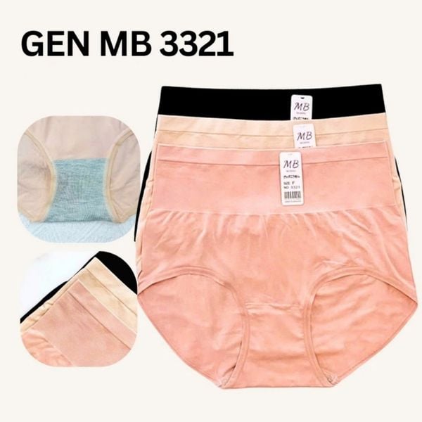 Gen bụng cạp cao MB 3321 - Vừa là quần lót cạp cao vừa là gen bụng dưới