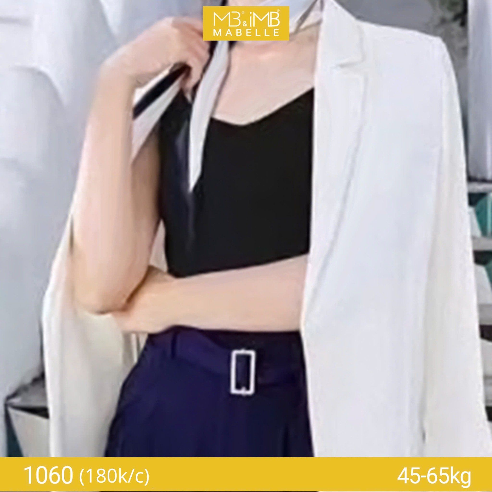 Áo 2 dây cotton sồi mặc trong vest MB 1060