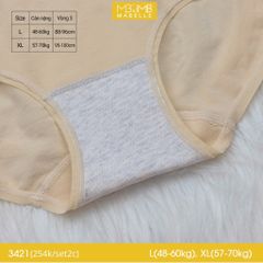 Quần gen bụng dưới cạp cao MB 3421 gen 2 trong 1