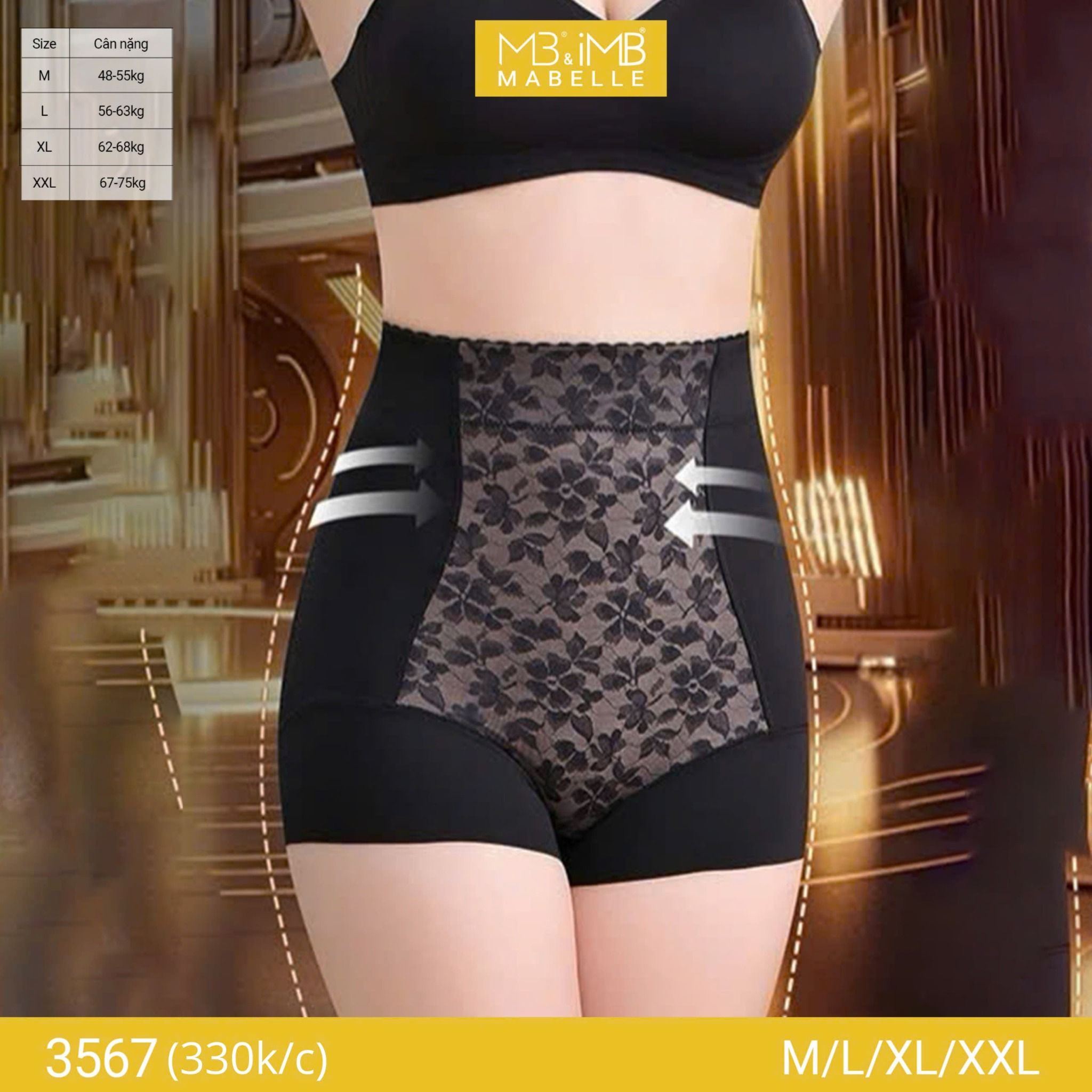 Quần gen bụng đinh hình MB 3567 ôm gọn vòng 2, nâng mông