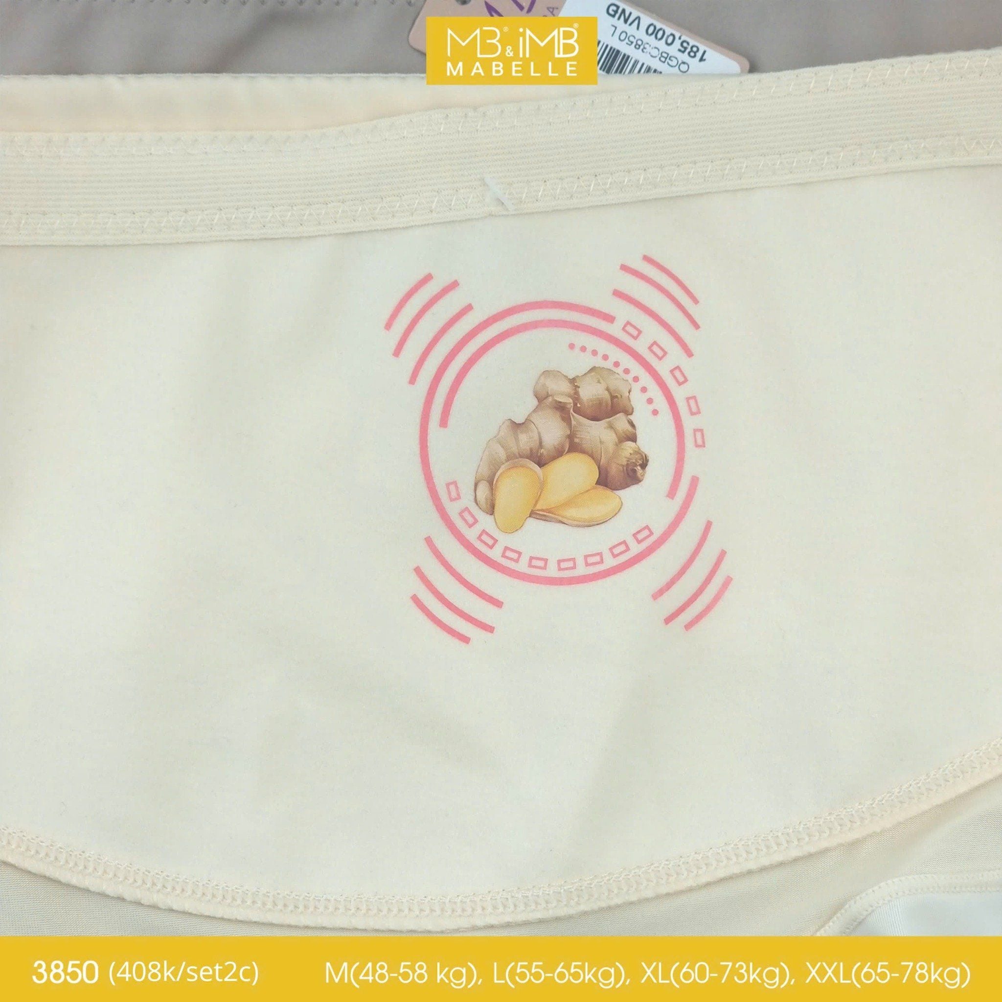 Quần lót cạp cao gen nhẹ 3850 gen bụng dưới