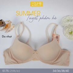 Áo ngực không gọng mút mỏng 5175 3 móc