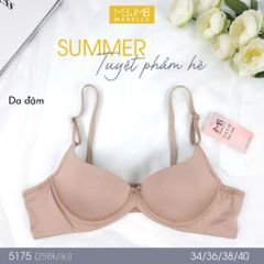 Áo ngực không gọng mút mỏng 5175 3 móc