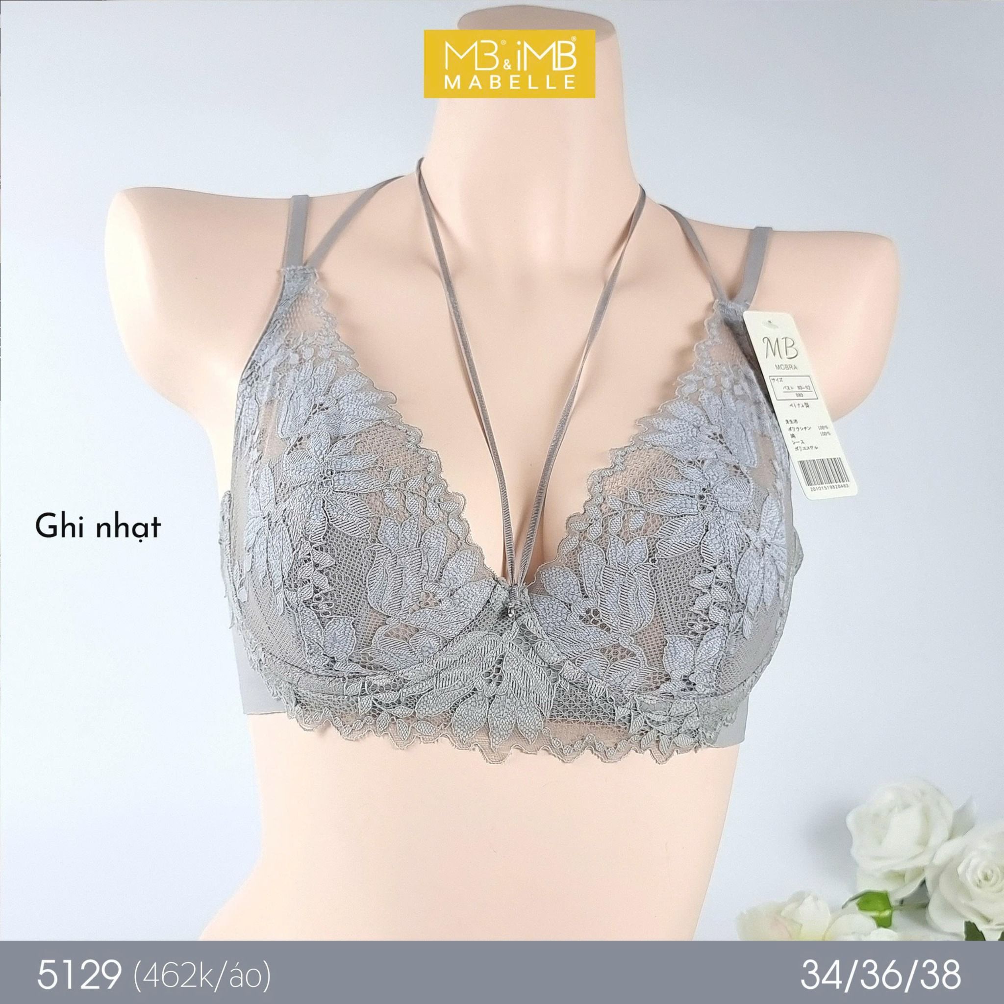 Áo ngực Bralette sexy 5129 mút mỏng
