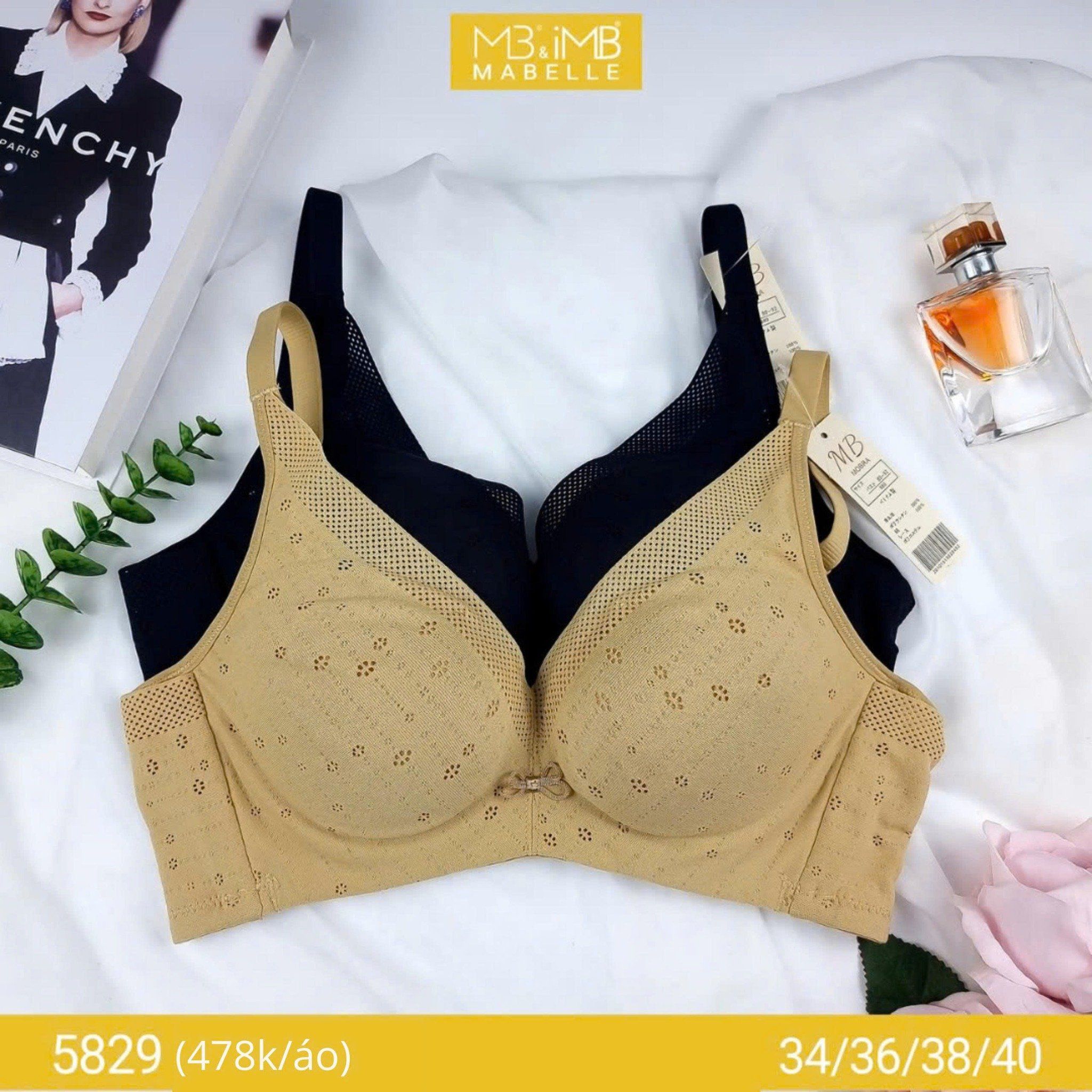 Áo ngực không gọng mút mỏng MB 5829