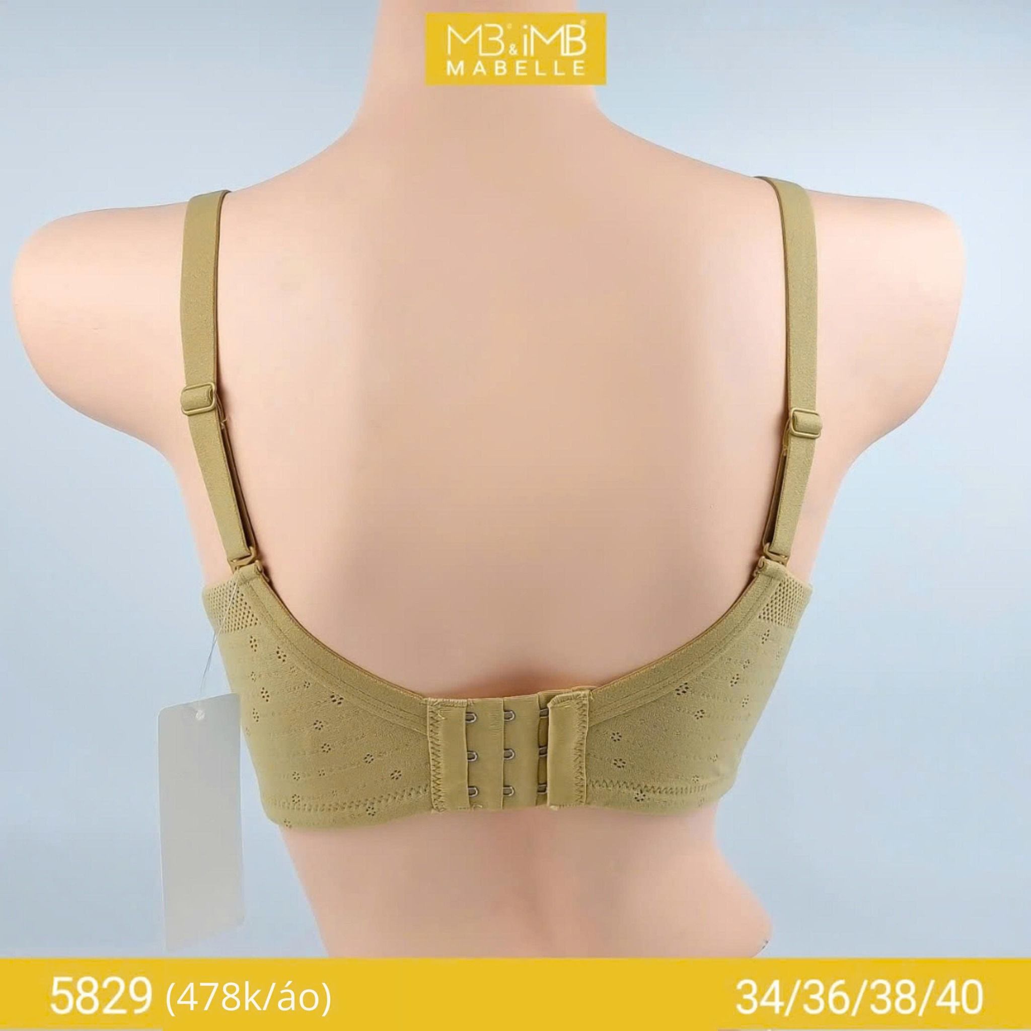 Áo ngực không gọng mút mỏng MB 5829