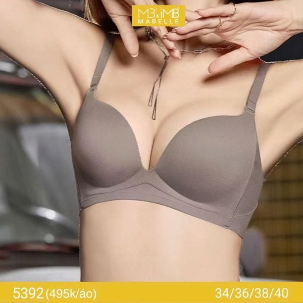 Áo ngực không gọng MB 5392 mút mỏng, bản lưng ép to
