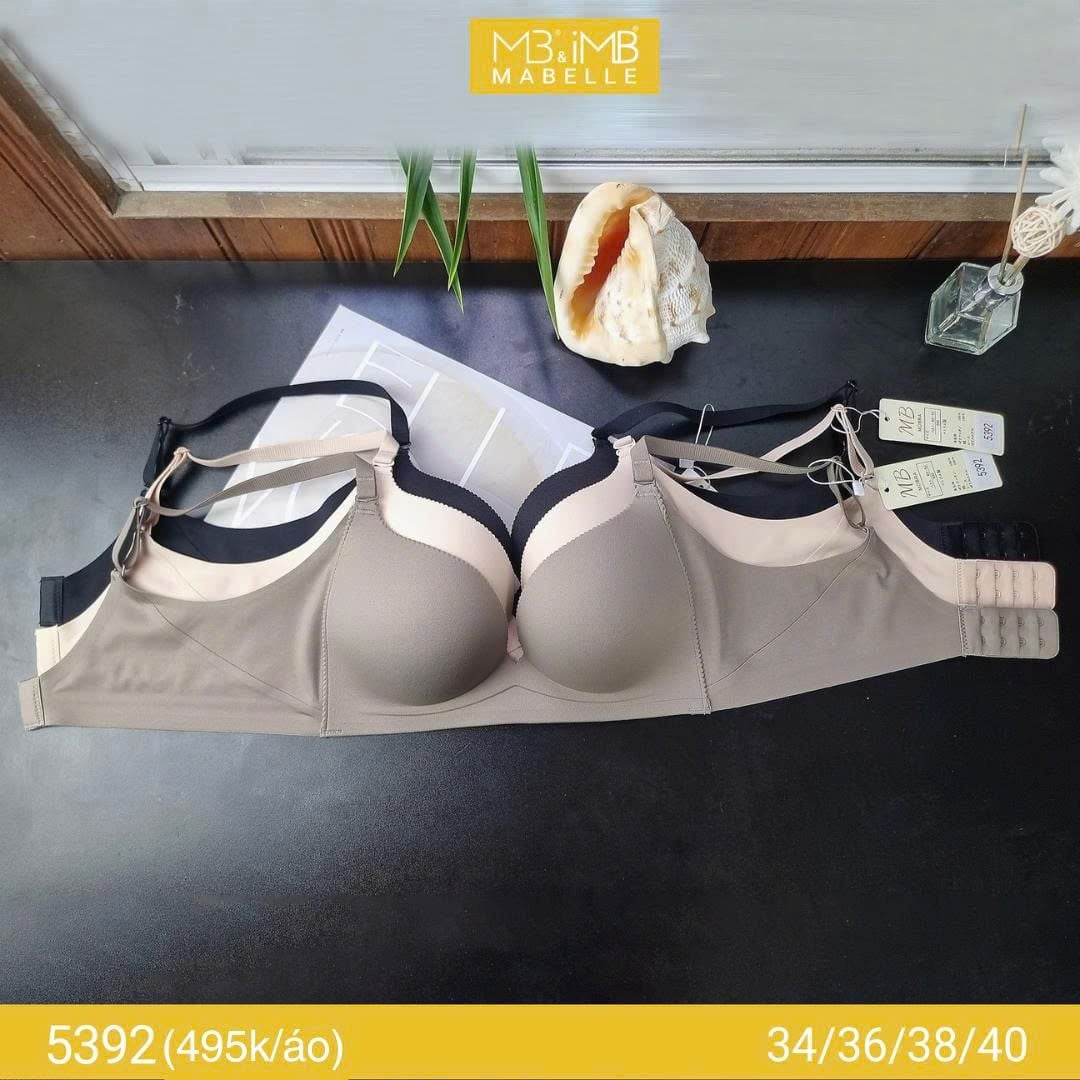 Áo ngực không gọng MB 5392 mút mỏng, bản lưng ép to