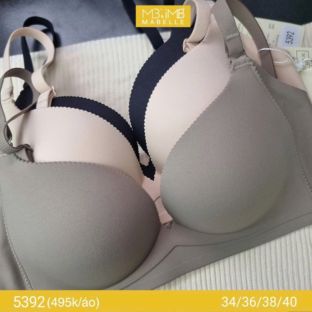 Áo ngực không gọng MB 5392 mút mỏng, bản lưng ép to