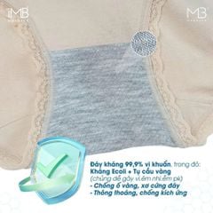 Quần lót kháng khuẩn 8885 (8867) cạp vừa