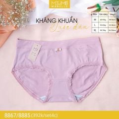 Quần lót kháng khuẩn 8885 (8867) cạp vừa