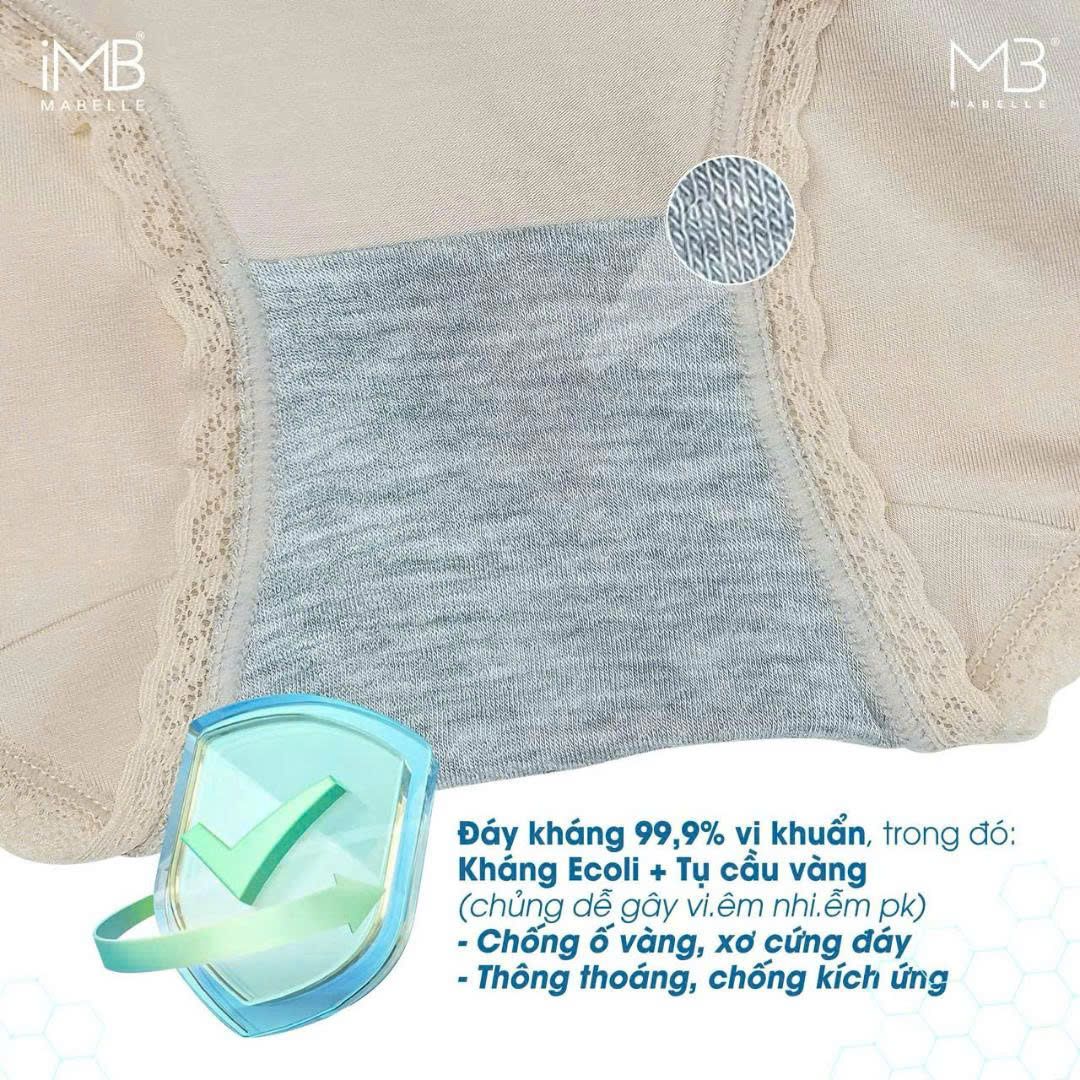 Quần lót kháng khuẩn 8767 cạp cao