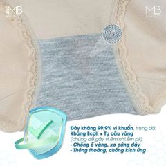 Quần lót kháng khuẩn 8767 cạp cao