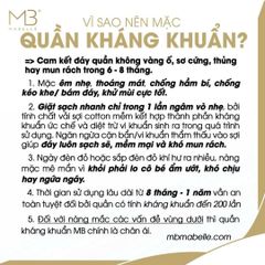 Quần lót kháng khuẩn 8767 cạp cao
