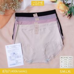 Quần lót kháng khuẩn 8767 cạp cao