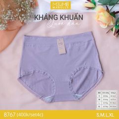 Quần lót kháng khuẩn 8767 cạp cao