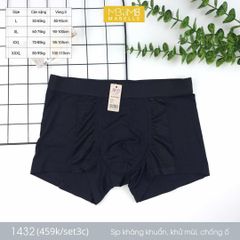 Quần sịp nam MB 1432 quần thông khí, kháng khuẩn, điều hòa làm mát