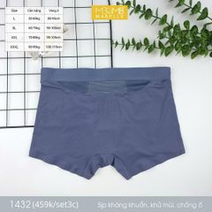 Quần sịp nam MB 1432 quần thông khí, kháng khuẩn, điều hòa làm mát