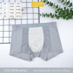 Quần sịp nam MB 1432 quần thông khí, kháng khuẩn, điều hòa làm mát