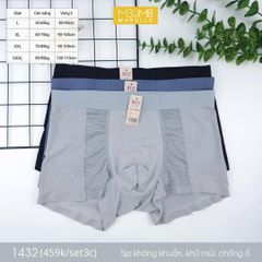 Quần sịp nam MB 1432 quần thông khí, kháng khuẩn, điều hòa làm mát