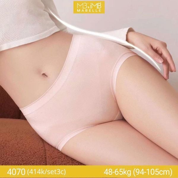 Quần lót dệt 3D cao cấp MB 4070 đáy cotton sạch khử khuẩn