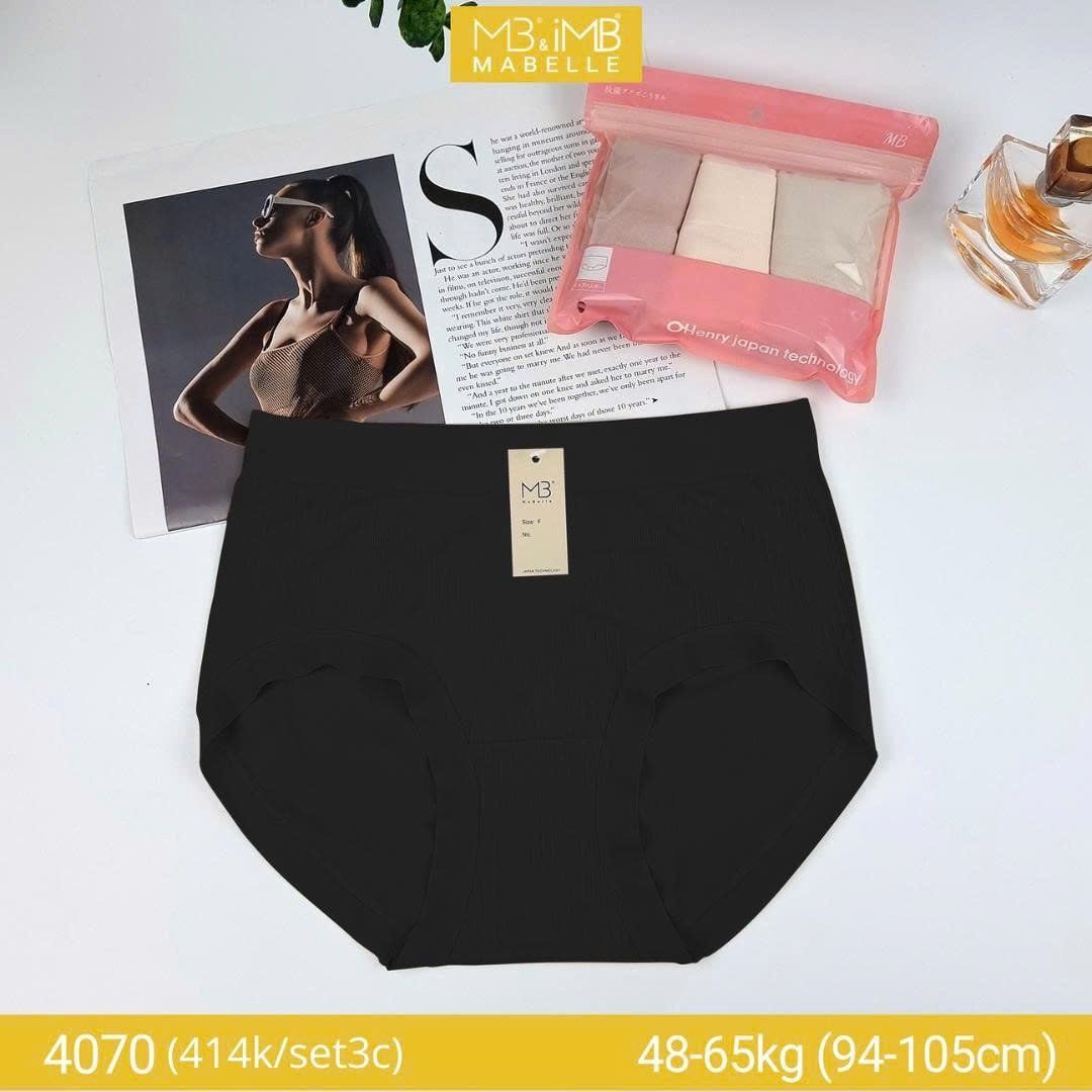 Quần lót dệt 3D cao cấp MB 4070 đáy cotton sạch khử khuẩn