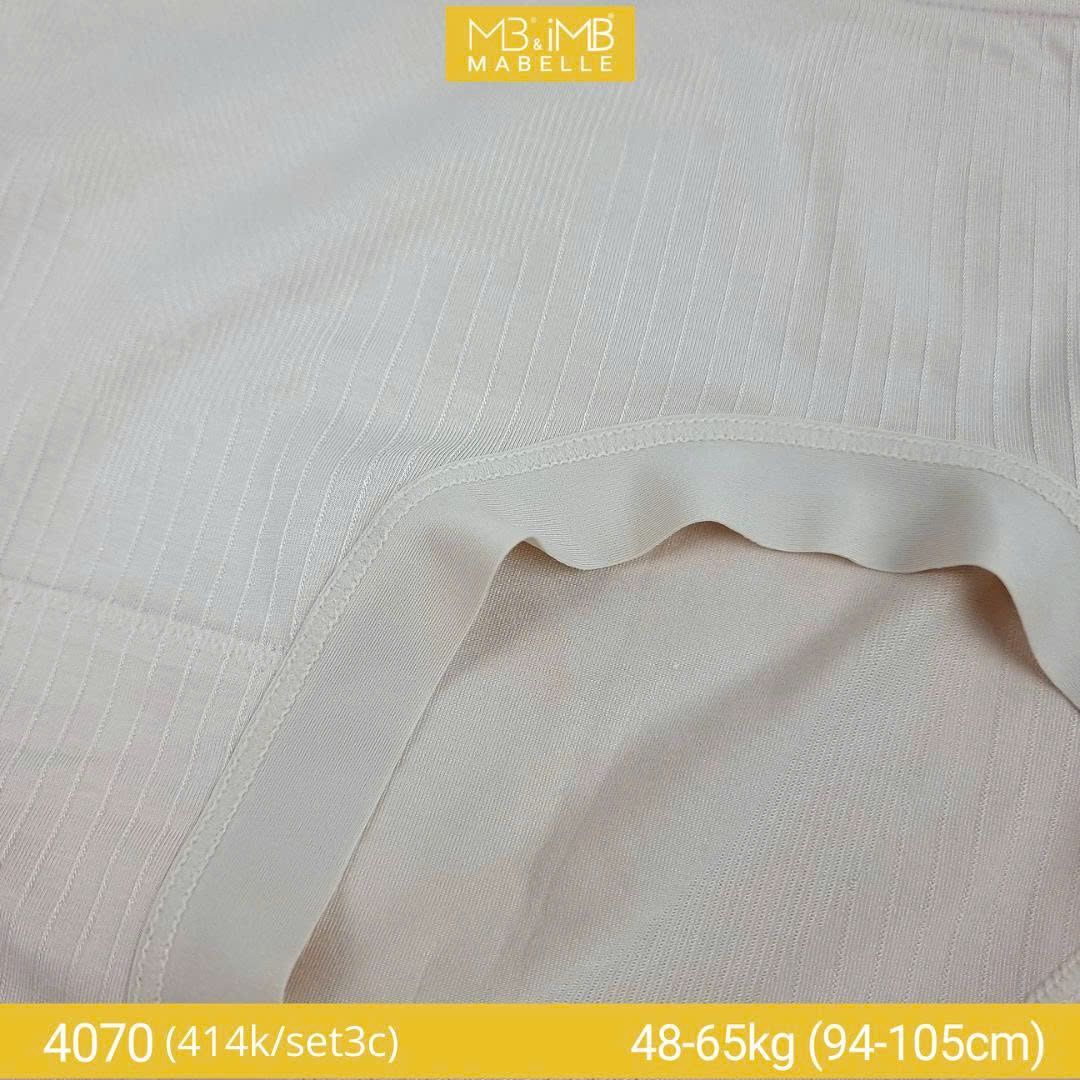 Quần lót dệt 3D cao cấp MB 4070 đáy cotton sạch khử khuẩn