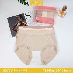 Quần lót dệt 3D cao cấp MB 4070 đáy cotton sạch khử khuẩn