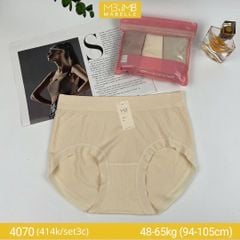 Quần lót dệt 3D cao cấp MB 4070 đáy cotton sạch khử khuẩn