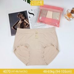 Quần lót dệt 3D cao cấp MB 4070 đáy cotton sạch khử khuẩn