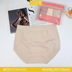 Quần lót dệt 3D cao cấp MB 4070 đáy cotton sạch khử khuẩn