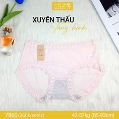 Quần lót kháng khuẩn tàng hình làm mát MB 7860 cạp vừa