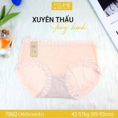 Quần lót kháng khuẩn tàng hình làm mát MB 7860 cạp vừa