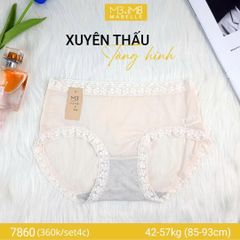 Quần lót kháng khuẩn tàng hình làm mát MB 7860 cạp vừa
