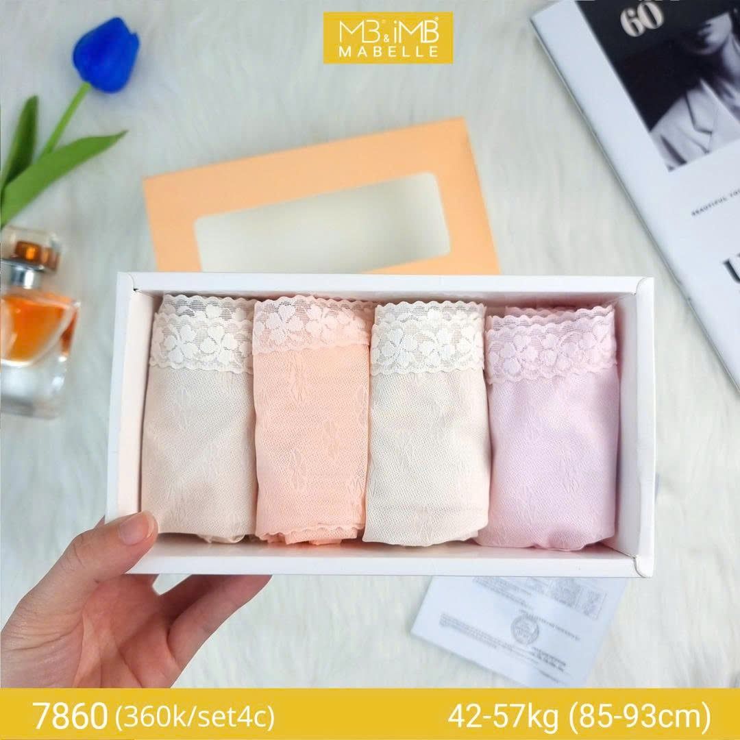 Quần lót kháng khuẩn tàng hình làm mát MB 7860 cạp vừa