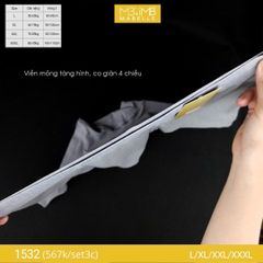 Quần lót (sịp)  nam kháng khuẩn MB 1532 cạp dật nhiệt công nghệ Nhật