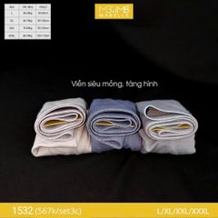Quần lót (sịp)  nam kháng khuẩn MB 1532 cạp dật nhiệt công nghệ Nhật