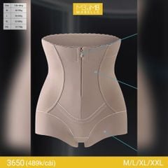 Quần gen bụng định hình MB 3650 đốt mỡ, cản sóng điện từ, thon gọn eo