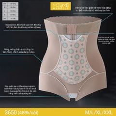 Quần gen bụng định hình MB 3650 đốt mỡ, cản sóng điện từ, thon gọn eo