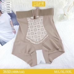 Quần gen bụng định hình MB 3650 đốt mỡ, cản sóng điện từ, thon gọn eo