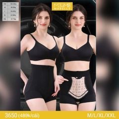 Quần gen bụng định hình MB 3650 đốt mỡ, cản sóng điện từ, thon gọn eo