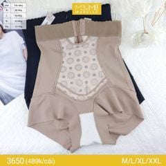 Quần gen bụng định hình MB 3650 đốt mỡ, cản sóng điện từ, thon gọn eo