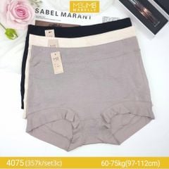 Quần lót nữ kháng khuẩn MB 4075 - Mặc êm, giấu bụng, siêu thoải mái