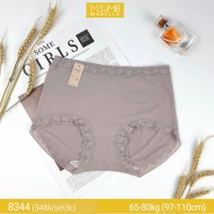 Quần lót kháng khuẩn MB 8344 cạp cao bigsize